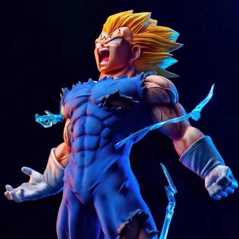 Figurine Dragon ball – Majin Vegeta + LED